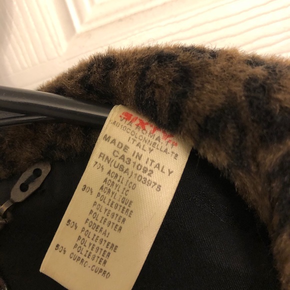 Miss Sixty Animal print Faux fur Jacket - Picture 9 of 9